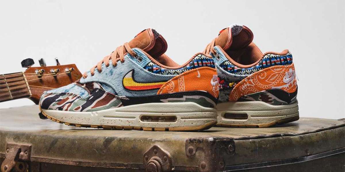 The DN1803-900 Concepts x Nike Air Max 1 “Heavy” Will Restock March 19th