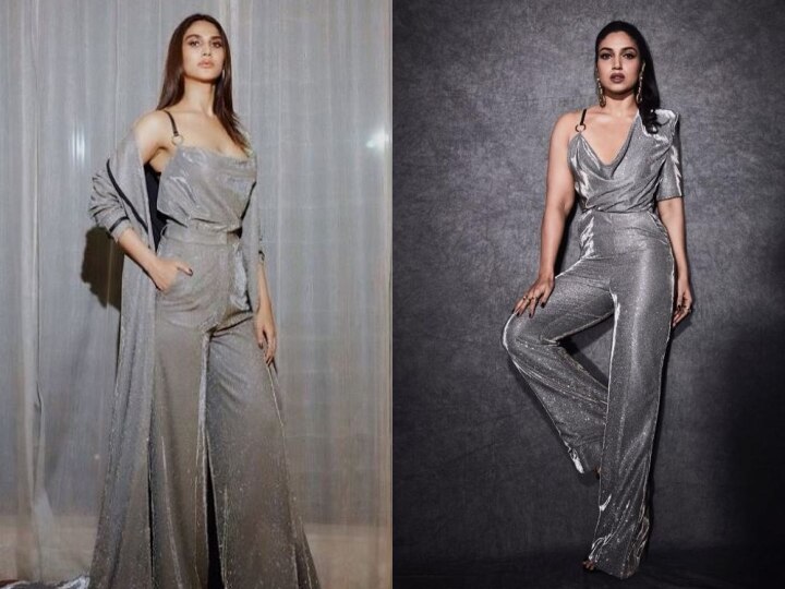 Fashion Faceoff: Vaani Kapoor or Bhumi Pednekar, who wore the silver jumpsuit better? - Times Of Aisa