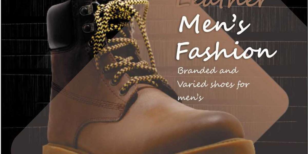 Branded and varied leather shoes for men