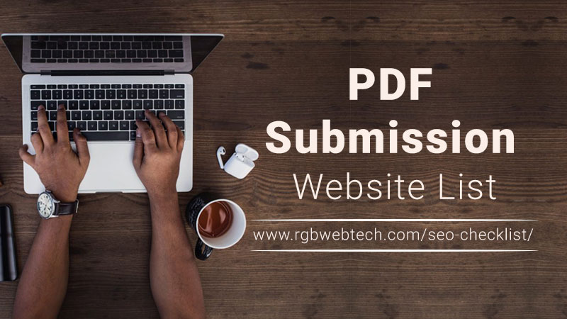 130+ PDF Submission Sites List 2023