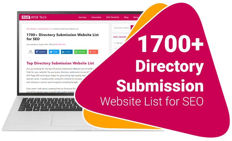 1700+ High DA Directory Submission Sites List 2023