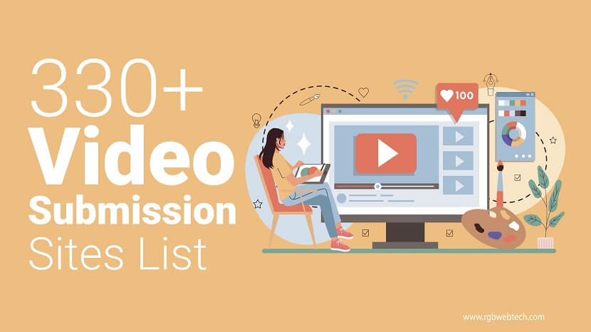 330+ Video Submission Sites List 2023