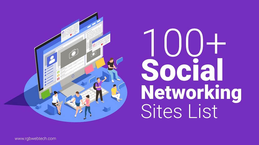 100+ Social Networking Site List 2023