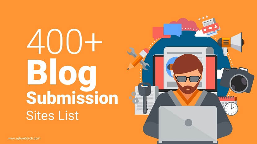 400+ Blog Submission Sites List 2023