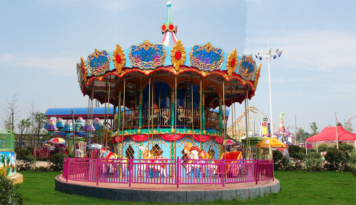 Double Decker Carousel for Sale - Beston Carousel Rides