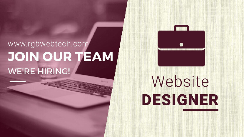 Web Designer Job Vacancy