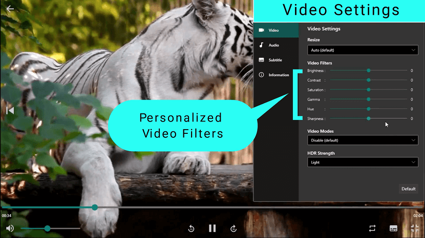 Customize Video Saturation and Contrast