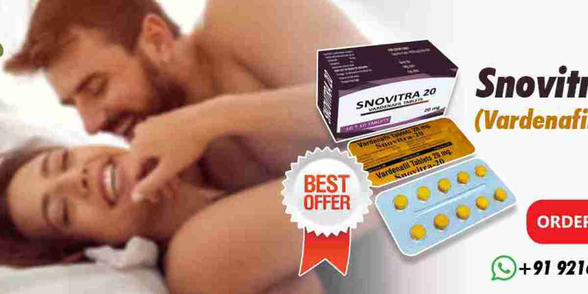 How to Treat Erectile Dysfunction with Snovitra 20mg