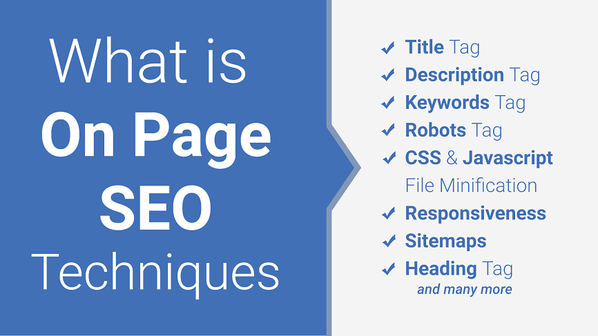 What is On Page SEO?  How to Optimize Web Page