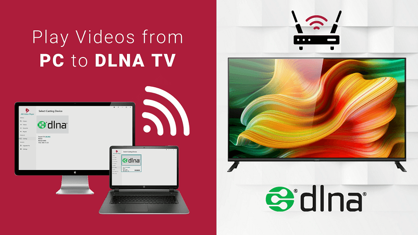 Cast PC to DLNA Enabled Smart TV