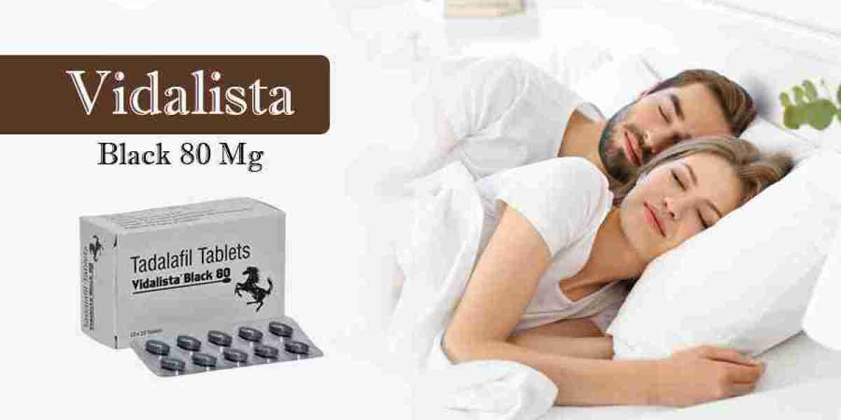 Vidalista Black 80 Mg For The Treatment Of Erectile Dysfunction