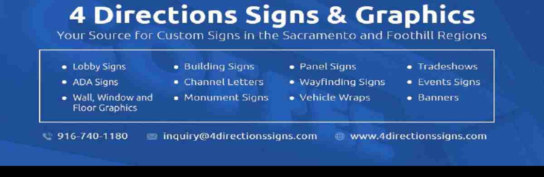 4directions signs Cover Image