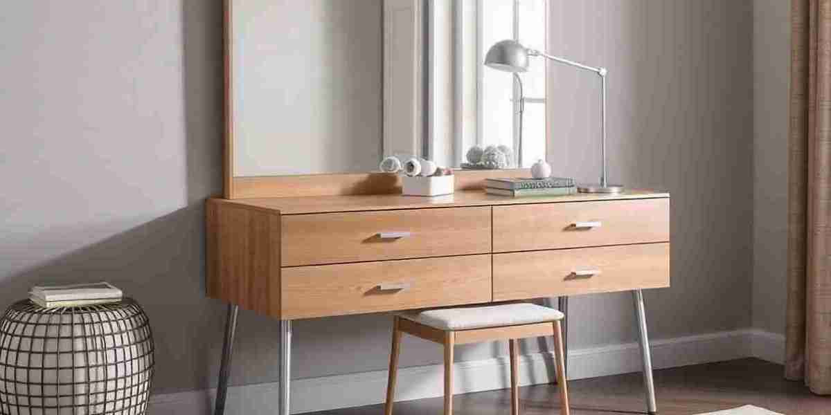 Space-Saving Dressing Tables with Storage