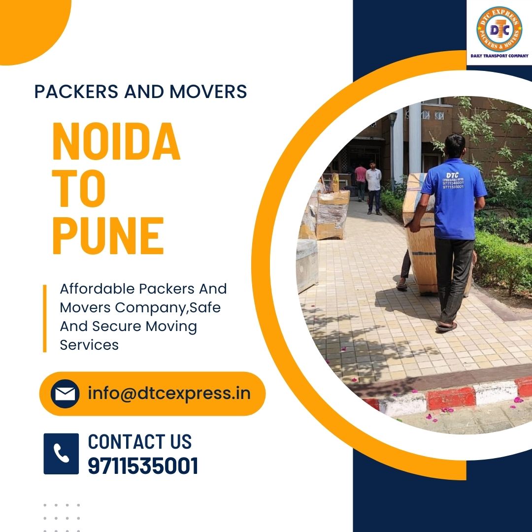 Book Packers and Movers in Noida to Pune, Book Now Today