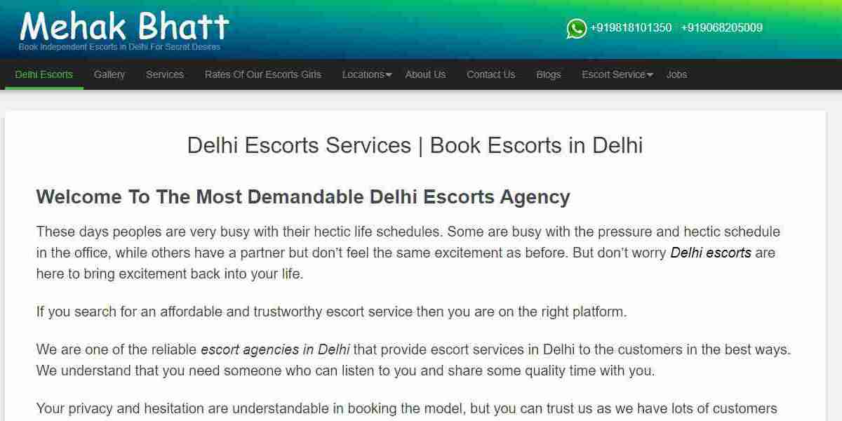 Delhi escorts service