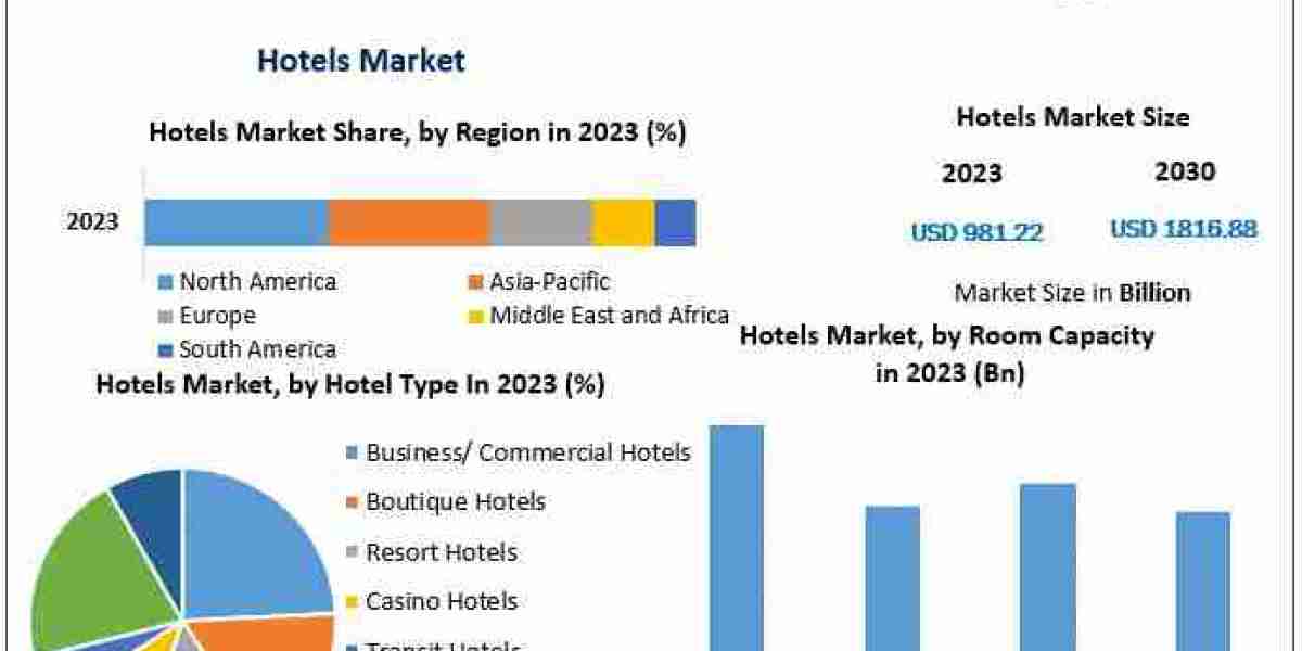 Hotels Market Valued at USD 981.22 Billion in 2023, Projected to Grow at 9.2% CAGR