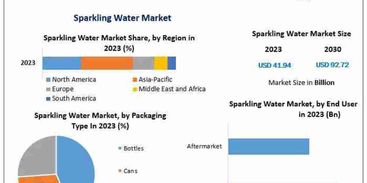 Sparkling Water Market Data Decoded: Segmentation, Outlook, and Overview for Business Success | 2024-2030