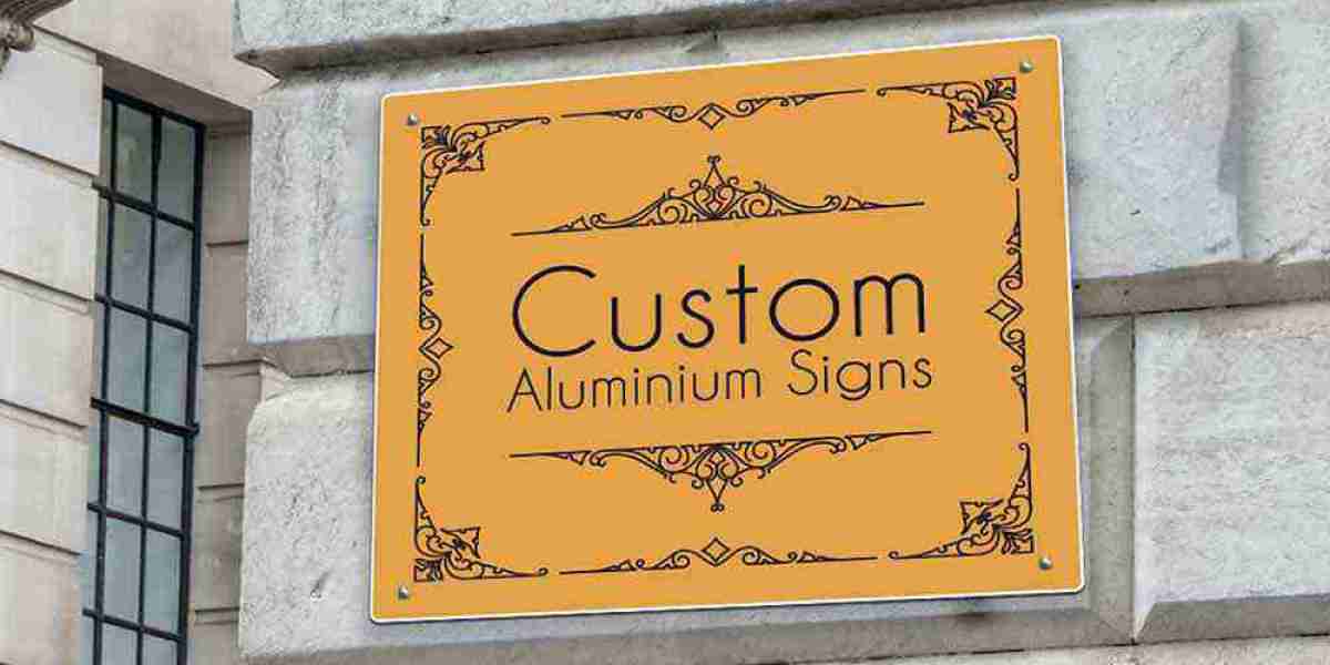 Custom Aluminum Signs: Durable, Versatile, and Professional