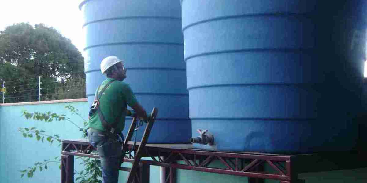 How To Paint a Water Storage Tank