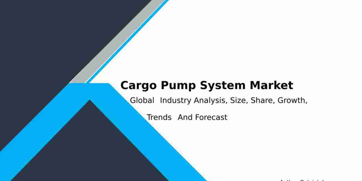 Cargo Pump System Market Opportunities Forecast To 2032 | By Dataintelo