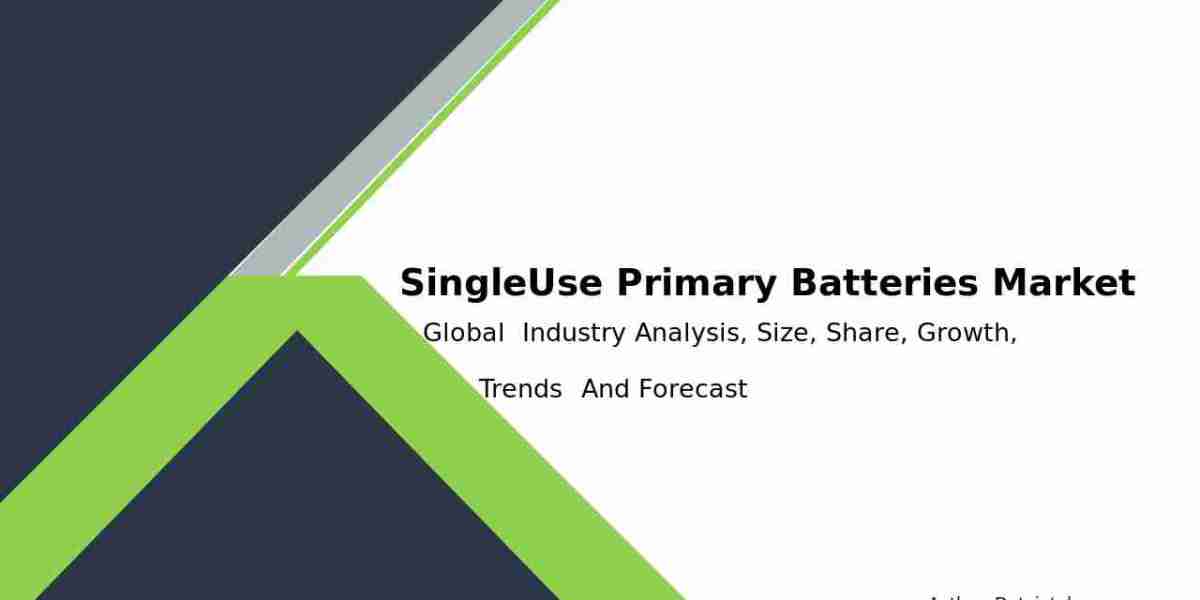 Single-Use (Primary) Batteries Market Forecasts Promising Growth, Reveals Market Research Report