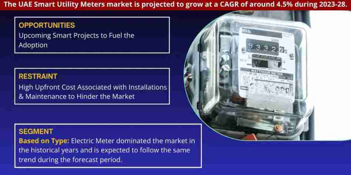 UAE Smart Utility Meters Market Expanding at a CAGR of 4.5% during 2023-2028