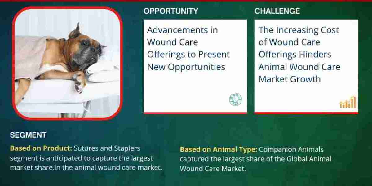 Global Animal Wound Care Market Expanding at a CAGR of 8.5% during 2024-2030