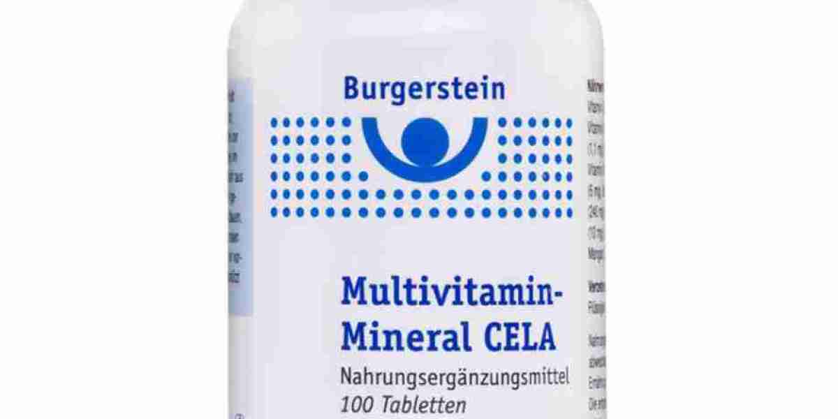 Burgerstein CELA Multivitamin: A Balanced Blend of Vitamins for Total Health