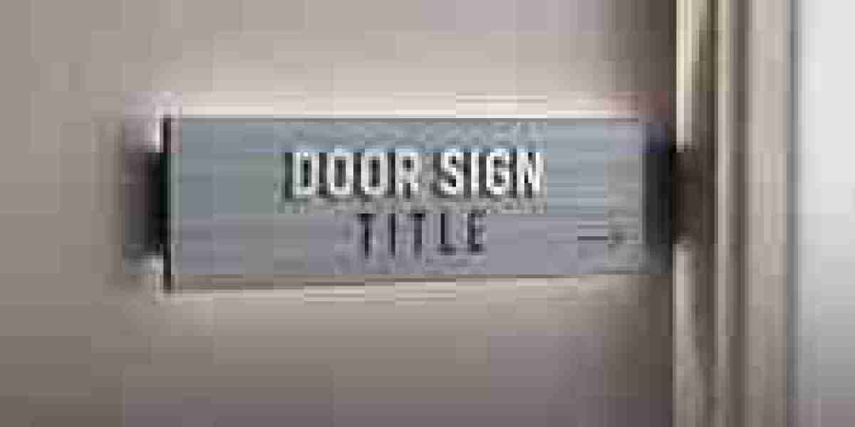 Custom Office Door Signs: A Way of Professionalizing and Marketing the Company