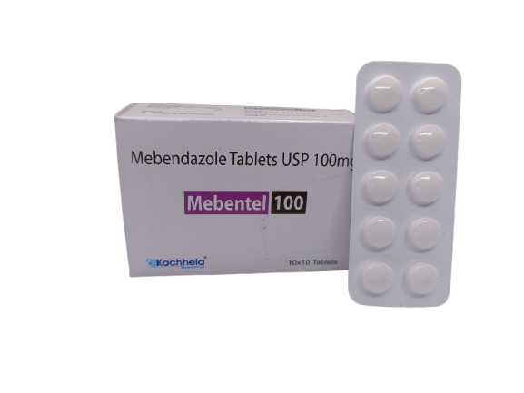 Mebentel 100 mg (Mebendazole) Tablet Online | Effective Treatment for Intestinal Worm