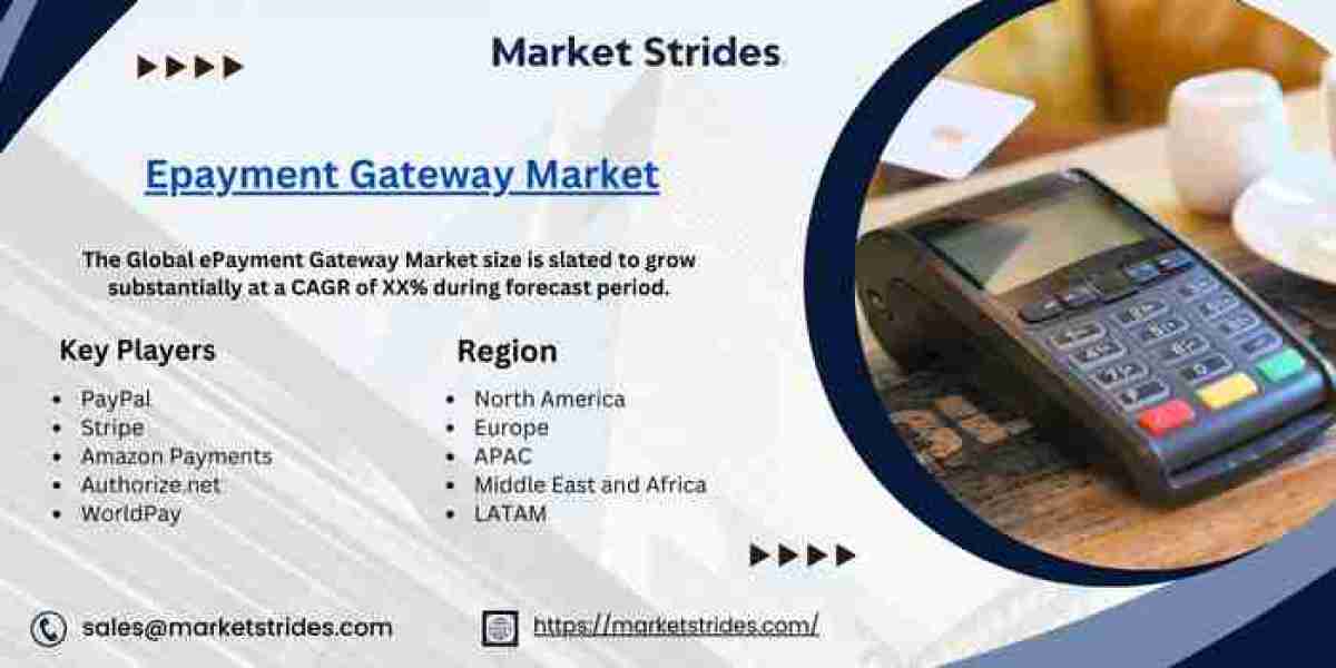 ePayment Gateway Global Market Overview, Size, Share, Trend and Forecast to 2031 | Market Strides