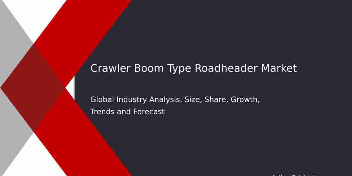 Crawler Boom Type Roadheader Market: Forecasting Peaking Valuation Trends 2032