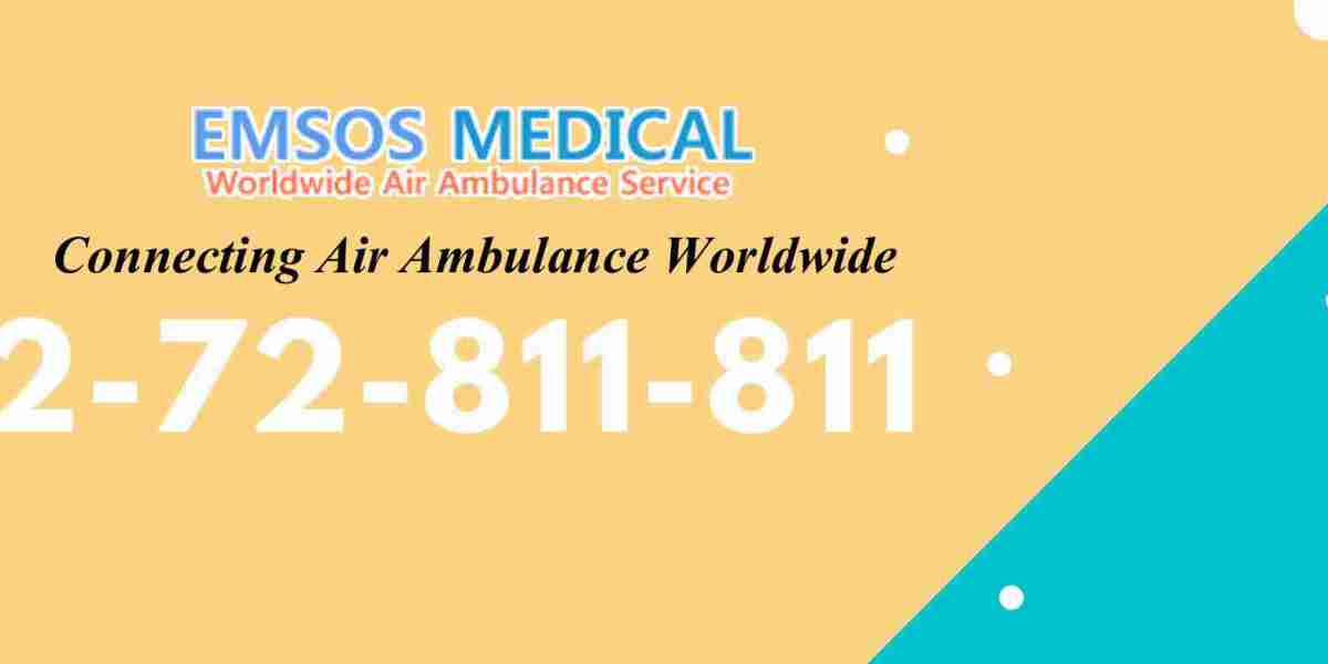 Reliable Air Ambulance Services in Delhi by EMSOS Medical