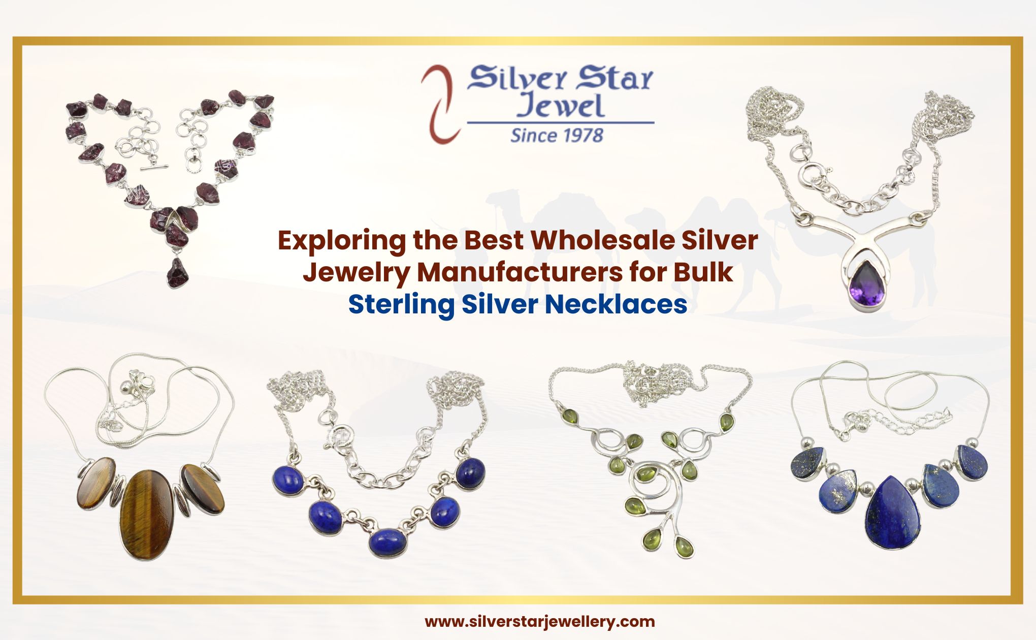 Exploring the Best Wholesale Silver Jewelry Manufacturers for Bulk Sterling Silver Necklaces