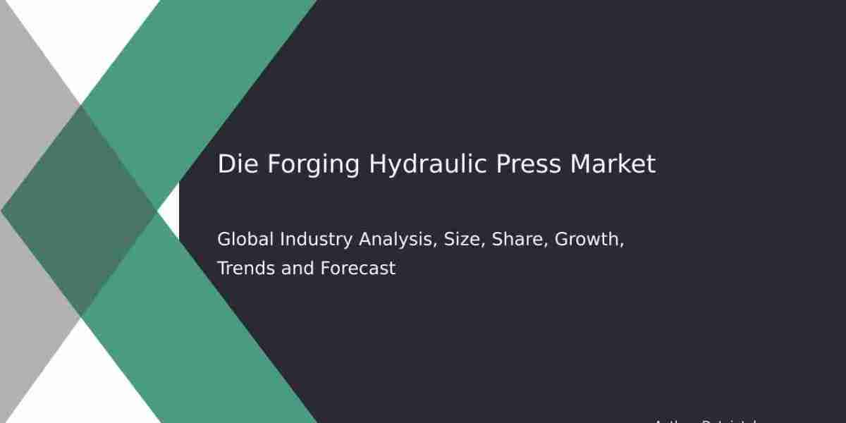 Die Forging Hydraulic Press Market 2023-2032: Industry Insights | By Dataintelo