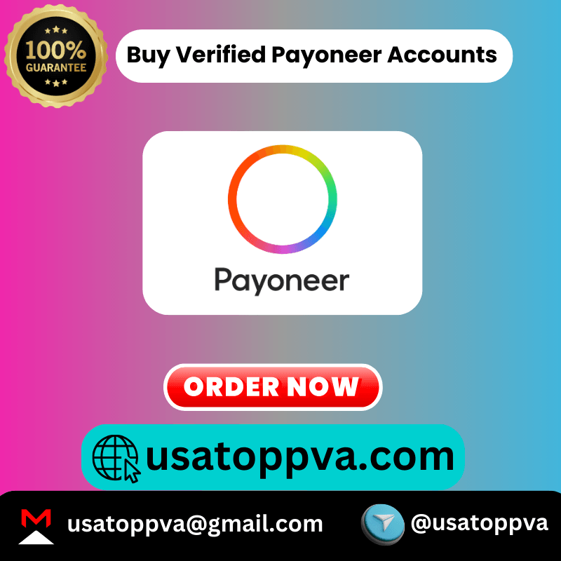 Buy Verified Payoneer Accounts - High-Quality Service