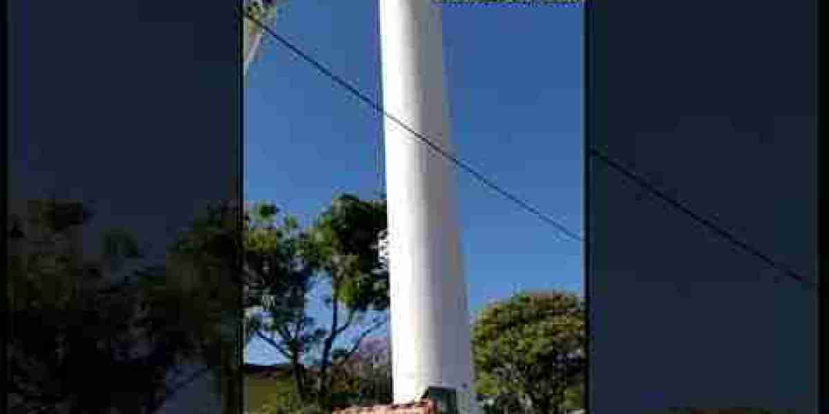 Fluted Column Elevated Storage Tank