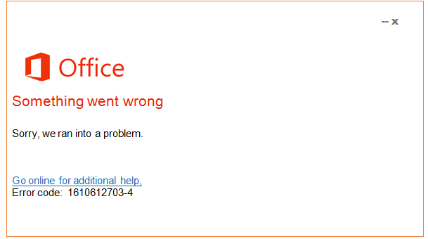 How to Fix Office Error Code 1610612703–4 | by Messimes | Medium