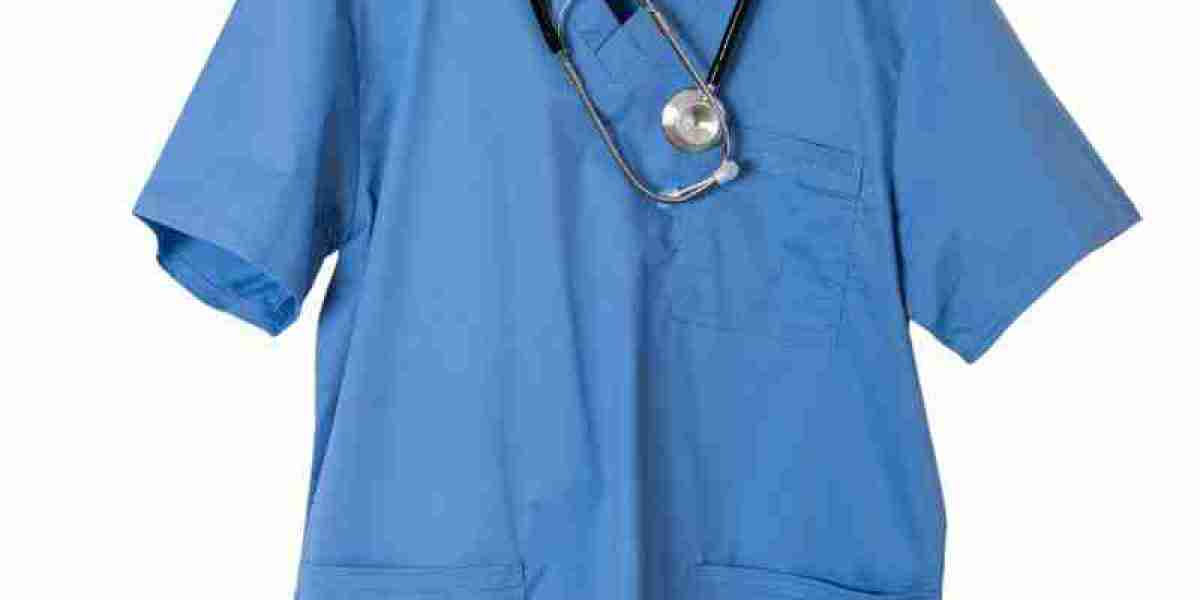 A Day in Healthcare: How Comfortable Navy Blue Scrubs Make All the Difference