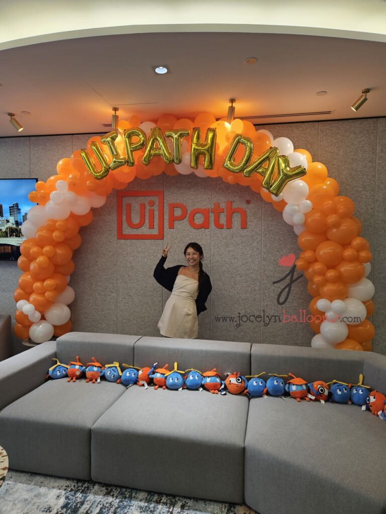 Balloon Arch Setup at UiPath: How to Make an Anniversary Pop! - Jocelyn Balloons