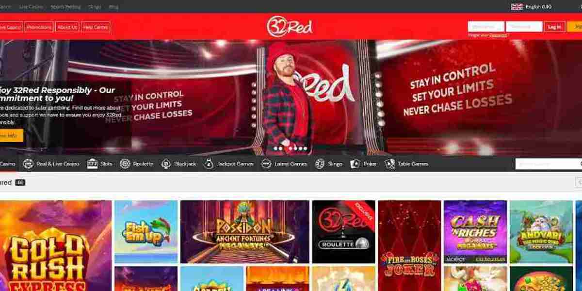 Explore Endless Entertainment at 32Red Casino UK