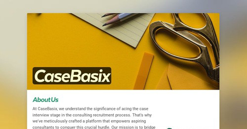 CaseBasix | Smore Newsletters