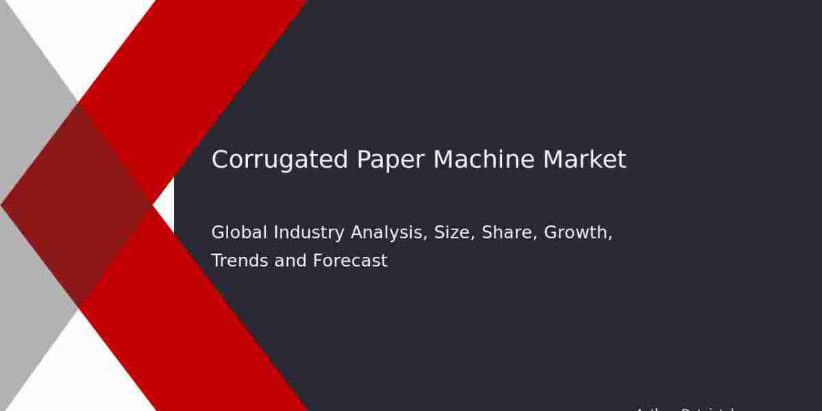 Corrugated Paper Machine Market Size, Share, and Growth Overview 2032