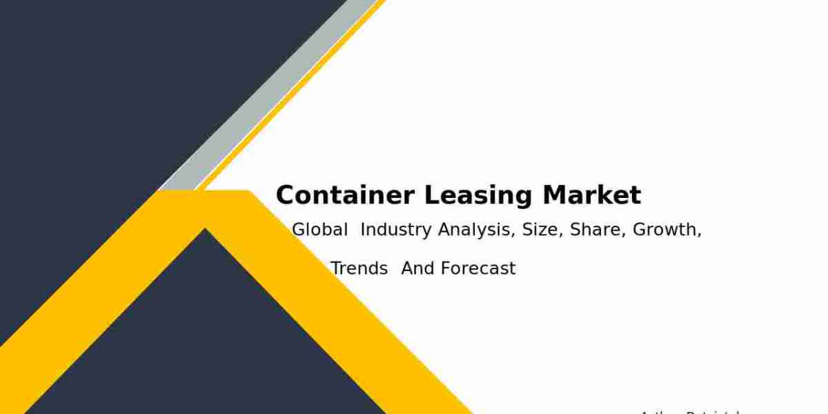 Forecast Analysis: Container Leasing Market Overview 2032