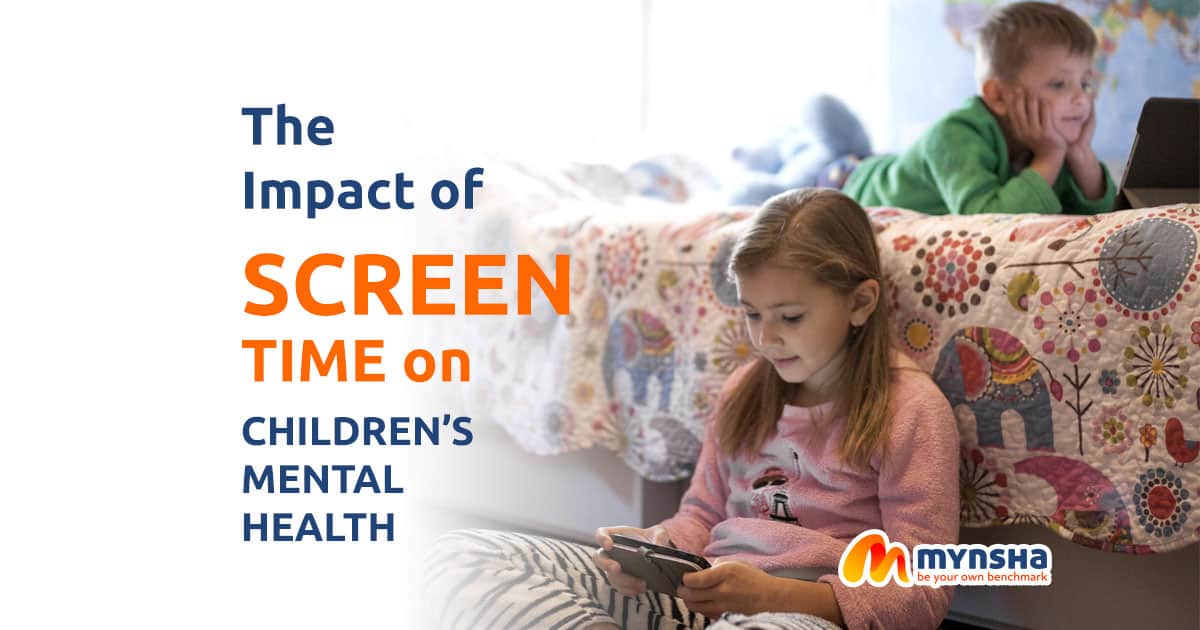 Impact of Screen Time on Children's Mental Health by Mynsha