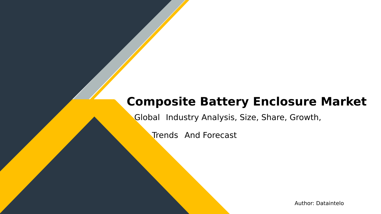 Request For Sample of Composite Battery Enclosure Market Research Report 2032