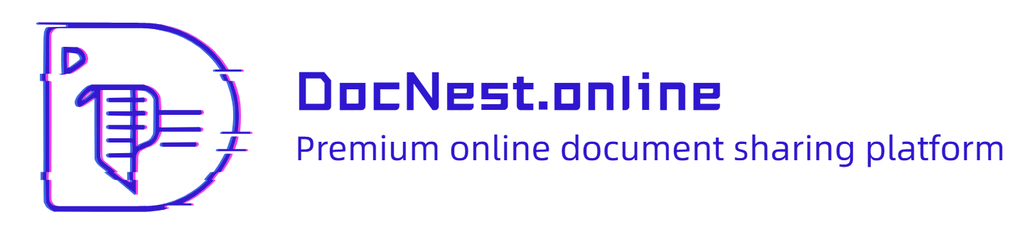 DocNest.online - Premium online document sharing platform