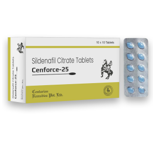 Cenforce 25 Mg (Sildenafil) For To Getting Powerful Erection