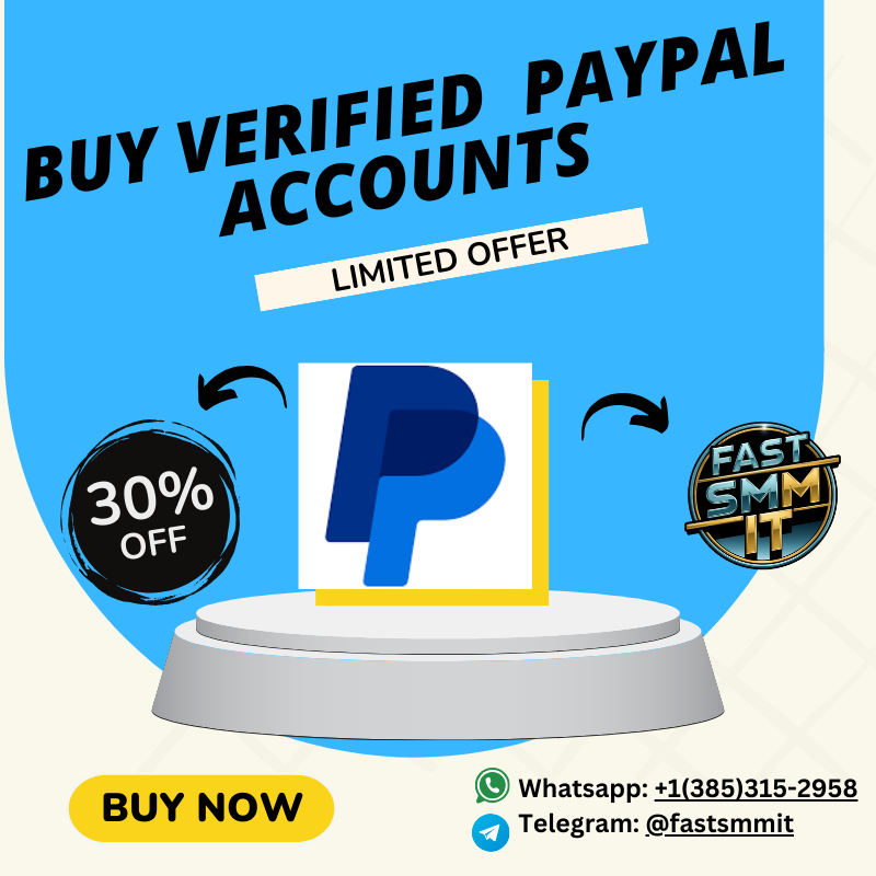 Buy Verified PayPal Accounts -Send and Save Money old paypal