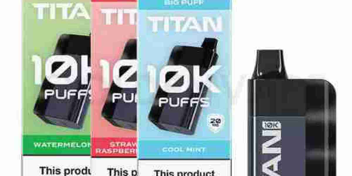 Titan 10K Vape Delivers Long-Lasting Performance and Exceptional Flavours